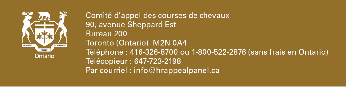 Comité d’appel des courses de chevaux