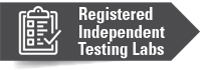 Registered Independent Testing Labs
